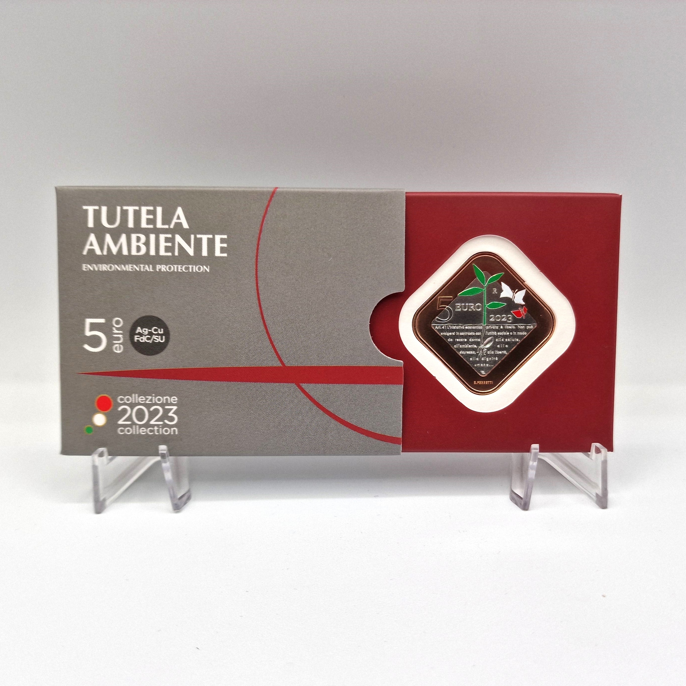 2023 Tutela Ambiente 5€ - Itália Proof